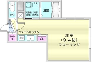 S-RESIDENCE琴似2の物件間取画像